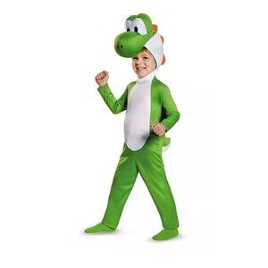 Licensed Nintendo Super Mario Brothers Yoshi Toddler Boy Halloween Costume 2T